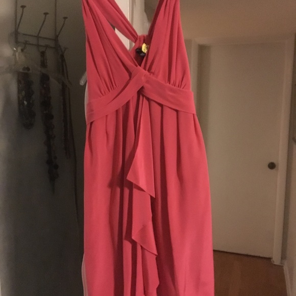 EUC Stunning Banana Republic 8 super cute coral/pink dress. - Picture 4 of 4
